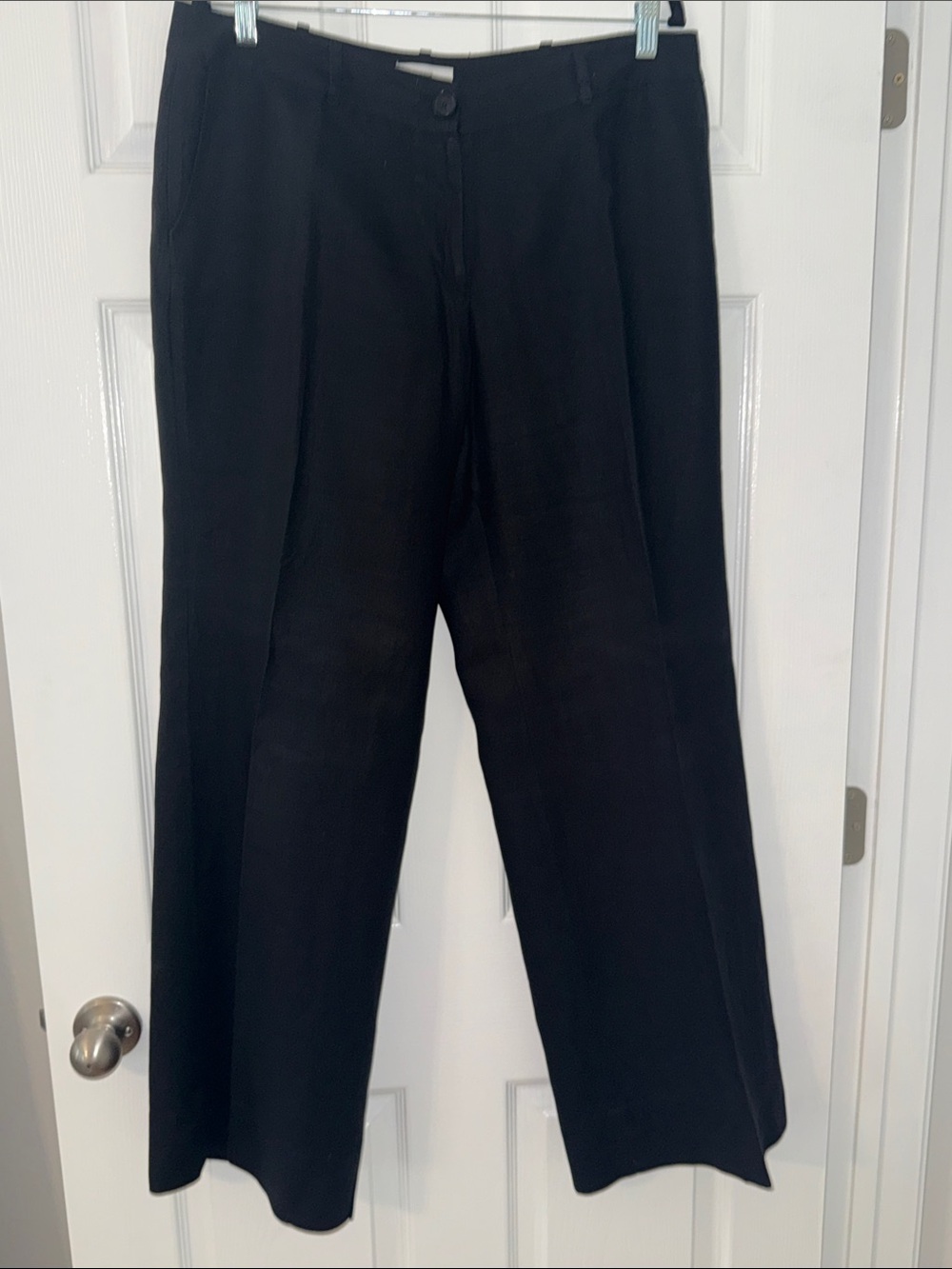 LOFT Black Women’s Dress Pants - Wide Straight Leg